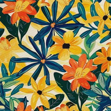 shumee ZUNANJE DEKORATIVNE TKANINE OXFORD - poletni motiv | DX8970