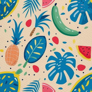 shumee ZUNANJE DEKORATIVNE TKANINE OXFORD - poletni motiv | DX9155