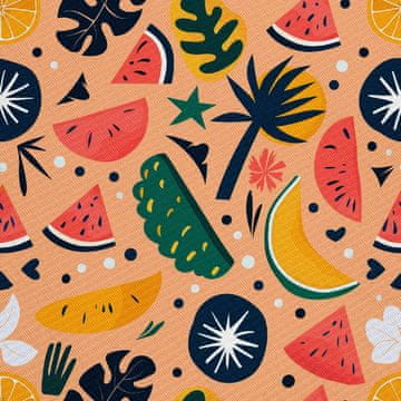 shumee ZUNANJE DEKORATIVNE TKANINE OXFORD - poletni motiv | DX8908