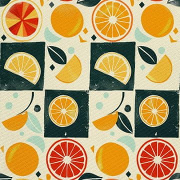 shumee ZUNANJE DEKORATIVNE TKANINE OXFORD - poletni motiv | DX9064