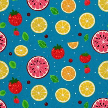 shumee ZUNANJE DEKORATIVNE TKANINE OXFORD - Sadni motiv | DX6966