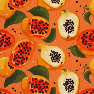 shumee ZUNANJE DEKORATIVNE TKANINE OXFORD - Sadni motiv | DX7017