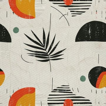 shumee ZUNANJE DEKORATIVNE TKANINE OXFORD - poletni motiv | DX9084