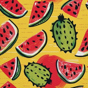 shumee ZUNANJE DEKORATIVNE TKANINE OXFORD - poletni motiv | DX9095