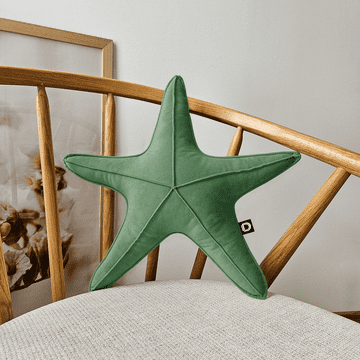 Majhna blazina z motivom morske zvezde VELVET VE2236 | zelena