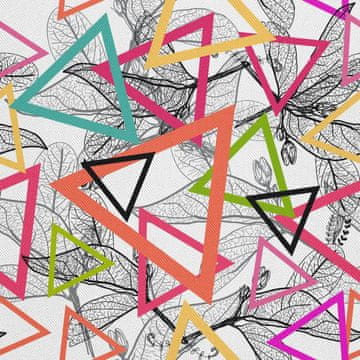 shumee ZUNANJE DEKORACIJSKE TKANINE OXFORD - geometrijski motiv 9 I DX130