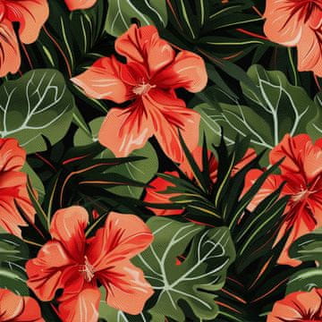 shumee ZUNANJE DEKORATIVNE TKANINE OXFORD - poletni motiv | DX9283