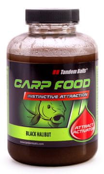 Hrana za krape Aktivator za privabljanje krapov 500ml Črni halibut