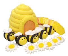 shumee Komplet tort UL in čebele, 5 kosov + ploščice + rože /ULK6