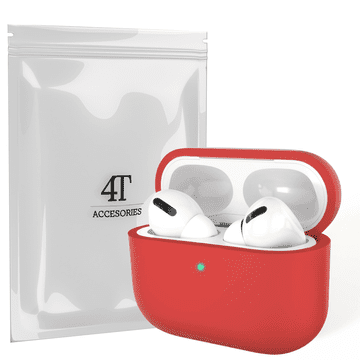 shumee SILIKONSKI OVITEK ZA AIRPODS PRO RDEČ