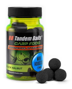 Carp Food Perfection Mini Hookers - 12mm/50g črne vabe za morski list