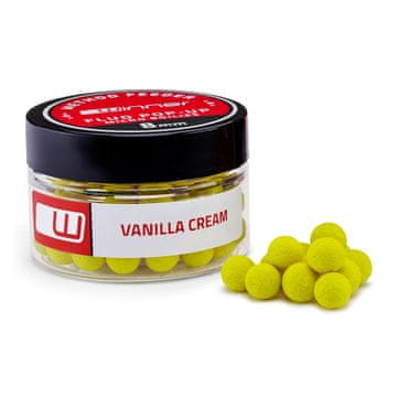 shumee Method/Feeder Fluo Pop-Up Micro Boilies 8mm/20g Vanilijeva krema