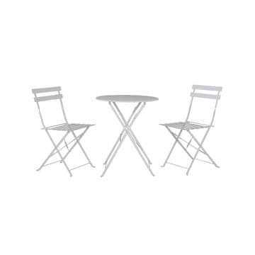 Denis 3-delni leseni balkonski komplet, akacija