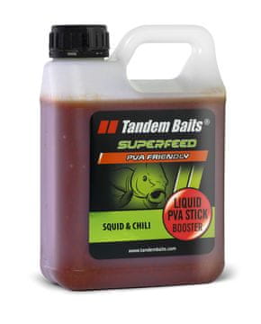 shumee Tandem Baits SuperFeed tekoči PVA booster 1000 ml lignji in čili