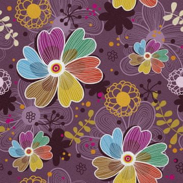 shumee ZUNANJE DEKORATIVNE TKANINE OXFORD - Cvetlični vzorec I DX396