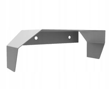 shumee Zaščitni pokrov iz NERJAVEČEGA JEKLA za avtopolnilec Wallbox 50 x 17 cm