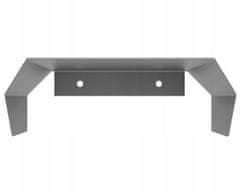 shumee INOX zaščitni nadstrešek za nabiralnik 100 x 20 cm