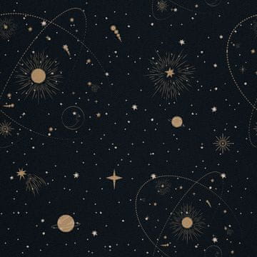 shumee ZUNANJE DEKORATIVNE TKANINE OXFORD - astrološki motiv