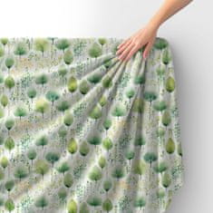 shumee Kraljevski žametni material iz poliestra za šivanje - motiv listov - RDX2867