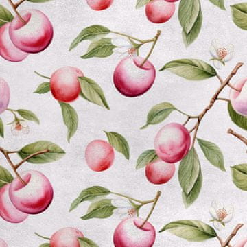 shumee Kraljevski žametni material iz poliestra za šivanje - sadni motiv - RDX2857