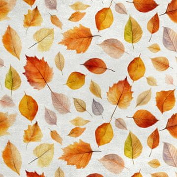 shumee Kraljevski žametni material iz poliestra za šivanje - motiv listov - RDX2702