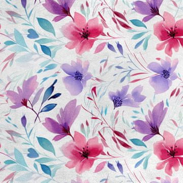 shumee Kraljevski žametni material iz poliestra za šivanje - motiv rož - RDX2802