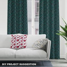 shumee Kraljevski žametni material iz poliestra za šivanje - sodoben motiv