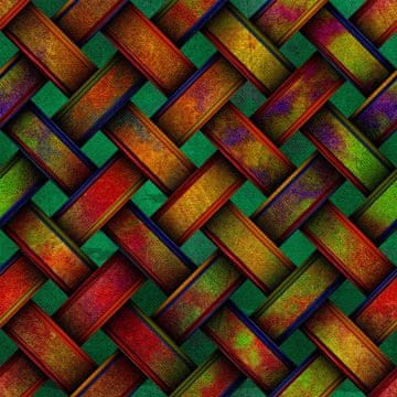 shumee ZUNANJE DEKORATIVNE TKANINE OXFORD - Motiv 3D pletenice 4