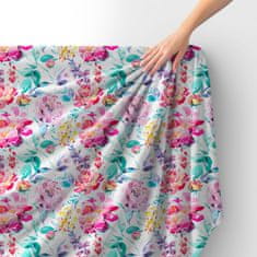 shumee Kraljevski žametni material iz poliestra za šivanje - motiv akvarelnih potonik 1