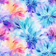 shumee Kraljevski žametni material iz poliestra za šivanje - abstrakcija motivov - RDX2531