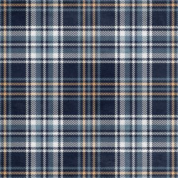 shumee Kraljevski žamet, poliester, za šivanje - karo motiv 18