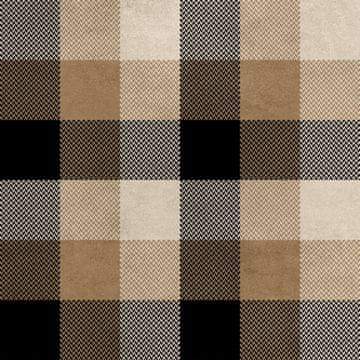 shumee Kraljevski žamet, poliester, za šivanje - karo motiv 33