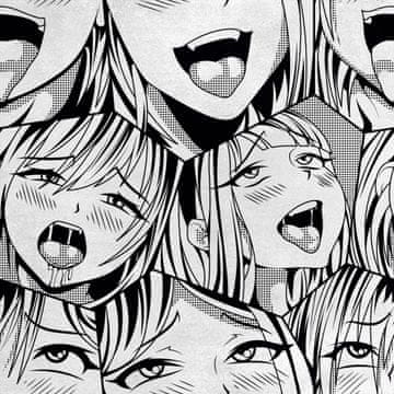 shumee Kraljevski žametni material iz poliestra za šivanje - motiv anime-manga 3