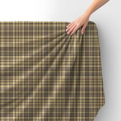 shumee Kraljevski žametni material iz poliestra za šivanje - s karo vzorcem 4