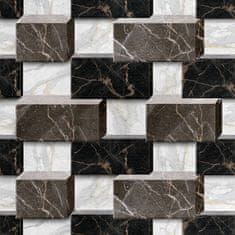 shumee Kraljevski žametni material iz poliestra za šivanje - motiv marmorne opeke