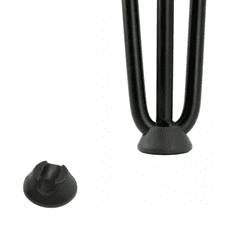 shumee LASNA Miza 90 x 90 cm za kuhinjo, dnevno sobo, jedilnico Čokoladni hrast