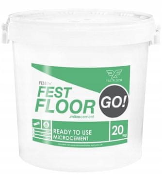 shumee FESTFLOOR GO! 20 kg - FF5000-n SIVA 5 mikrocement