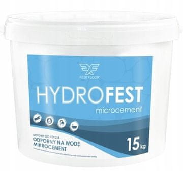 shumee HYDROFEST 15 KG - VODOODPORNI MIKROCEMENT HF9002GW SIVA HIDRO BELA