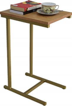 shumee EKO stranska mizica iz profilov Golden Oak Lancelot