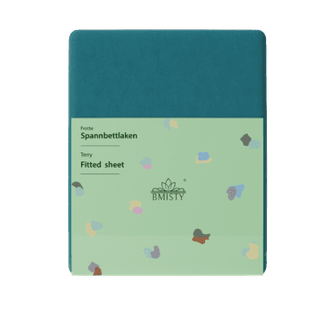 shumee 200 g/m2 Debela frotirna rjuha 120 x 200 Turkizno morska