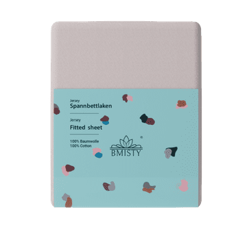 shumee Rjuha iz džersija 140x200, pudrasto roza