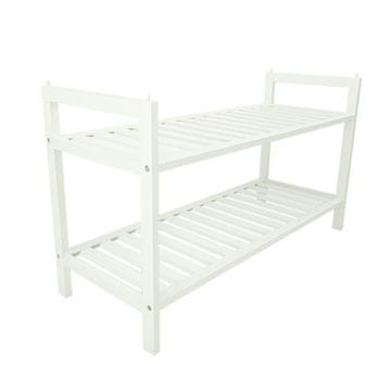 shumee Bela bambusova stojala za čevlje 70×27×40,5 moderna industrijska SRB34 Begryf