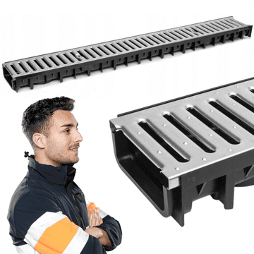 shumee Linearna drenaža za pocinkano U30 A15