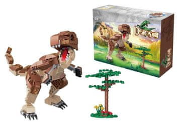 shumee KOMPLET GRADBENIH KOCK T-REX DINOZAVER, 241 KOSOV ZA OTROKE, STARE 6+