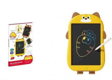 shumee LCD RISALNA TABLICA ŽIVALI S PEROSEM IZOBRAŽEVALNA 18M+