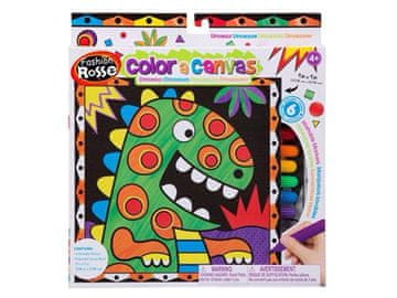 shumee USTVARJALNI KOMPLET ZA BARVANJE DINOZAVER - PORAVNANKA 9" + FLAMESTARJI ZA OTROKE