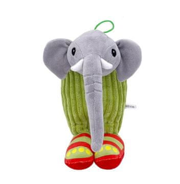 shumee MASKOTA SLON BRAINROT 30 CM - PLIŠASTA IGRAČA Z DOLGIM TRUGLOM IN BARVITIM ČEVLJEM