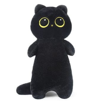 shumee ČRNI MAČEK PLIŠASTA IGRAČA 75 CM - LJUBKA PLIŠASTA IGRAČA XXL