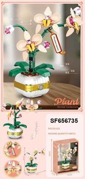 shumee Bonsaj - cvet falaenopsije - komplet kock s 323 kosi