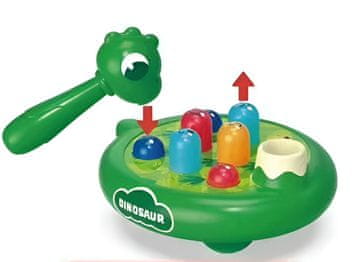 shumee IGRAČA UDAREC DINOZAVER - SPRETNOSTNA IGRA ZA OTROKE, STARE 18 M+